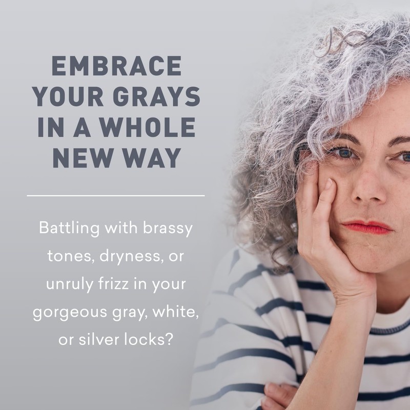 Just Nutritive Gray Hair Conditioner | Gray Hair Treatment |