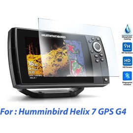 PUROSUR Premium 100% Real Tempered Glass Screen Protector Film For Humminbird Helix 7 GPS G2 G2N G3 G3N G4 G4N GPS 7 Inchs Screen
