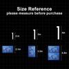 3 inch Reflective Mailbox Numbers for Outside, 5 Sets Number