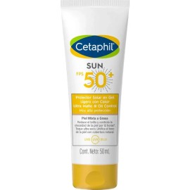 Protector Solar Oil Control Con color Fps 50 Cetaphil Sun 50 Ml