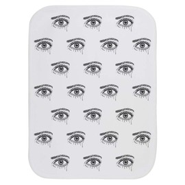 Azeeda 'Crying Eye' Baby Burp/Wash Cloth (BC00027923)