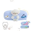 Silicone Pencil Case Cute Cartoon Stationery Plush Doll Animal Storage