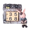 Innovative Rabbits Cabin Calendar Decorative TV Cabinet Decoration for Wedding