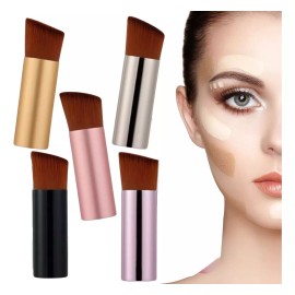 Veraly Brocha Para Base Maquillaje Profesional Chicas Suave Colores