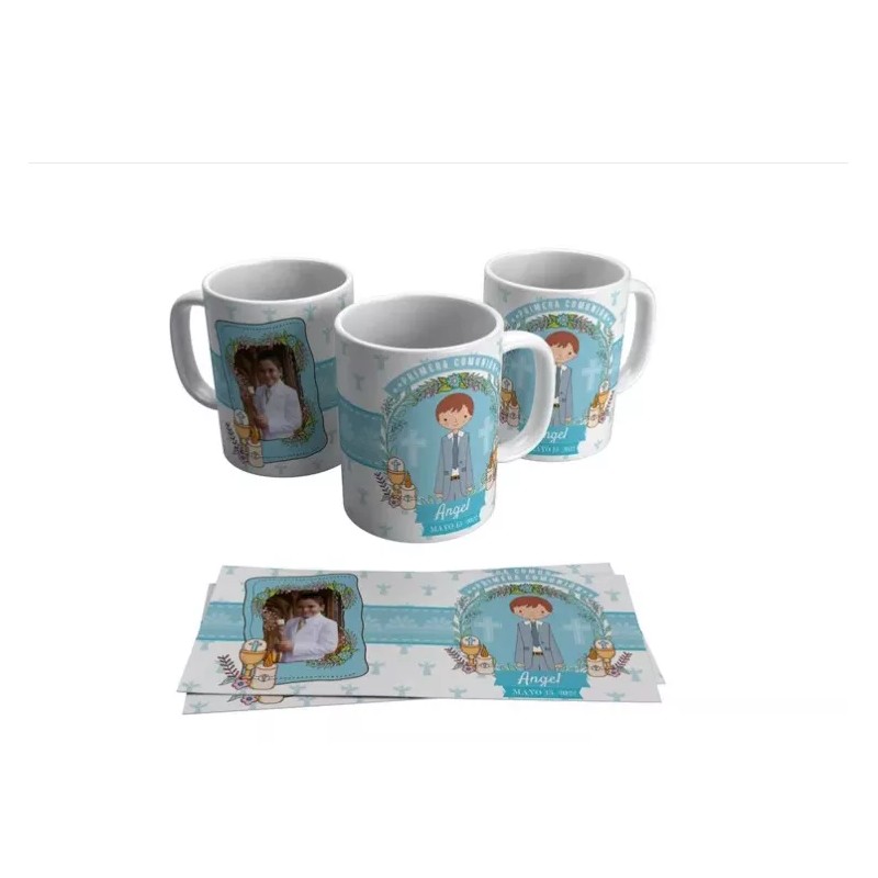 Like Shop 50 Tazas Personalizadas Recuerdo Para Primera Comunion