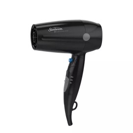 Sunbeam HD3005-005 1875 Watt Folding Hand-Held Hair Dryer, Black