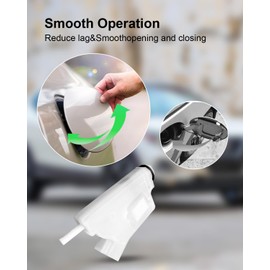 Vaticas Fuel Filler Door Lock Actuator Fit for Nissan Rogue 2018-2020 Replace 78850-AR00A 78850AR00A, White