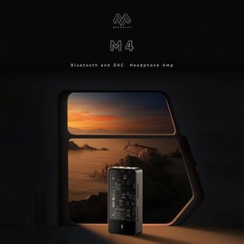 HiFiGo Muse HiFi M4 Headphone Amplifier and ES9038Q2M DAC, Portable USB ES9603Q Amplifier (M4) with latest QCC5125 Bluetooth Chip