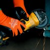 LINCONSON 12 Pack Extreme Grip Lightweight Nitrile Coated Construction &
