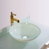 Universal Sink Plug with Overflow, Pop Up Drain Fitting for