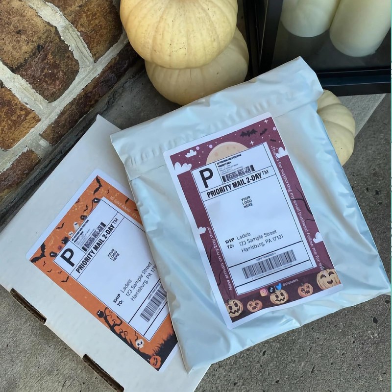 (100 Sheets, 100 Labels) Sticker Paper, 8.5" x 11" Full