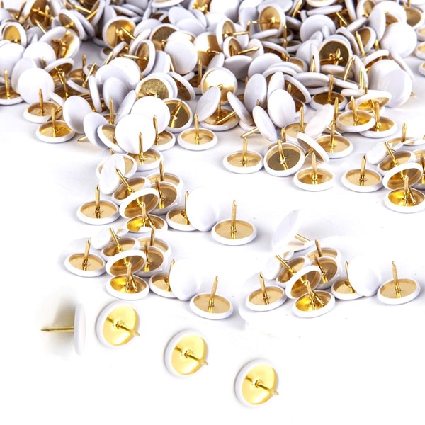 100 Pcs Drawing Pins, 1 * 1 cm Round Head