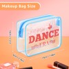 Dance Teacher Gifts Clear Makeup Bag Appreciation Gift for Dance