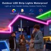 DAYBETTER 100 ft Outdoor LED Strip Lights Waterproof,IP67 Waterproof LED
