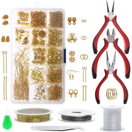 Yizunnu Jewellery Making Starter Kit Repair Tool Kit Craft Gold