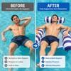 Adult Inflatable Water Hammock Pool Float – 4-in-1 PVC Lounge