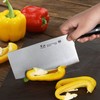 Cangshan S/S1 Series German Steel Forged Chinese Cleaver Set (Black)