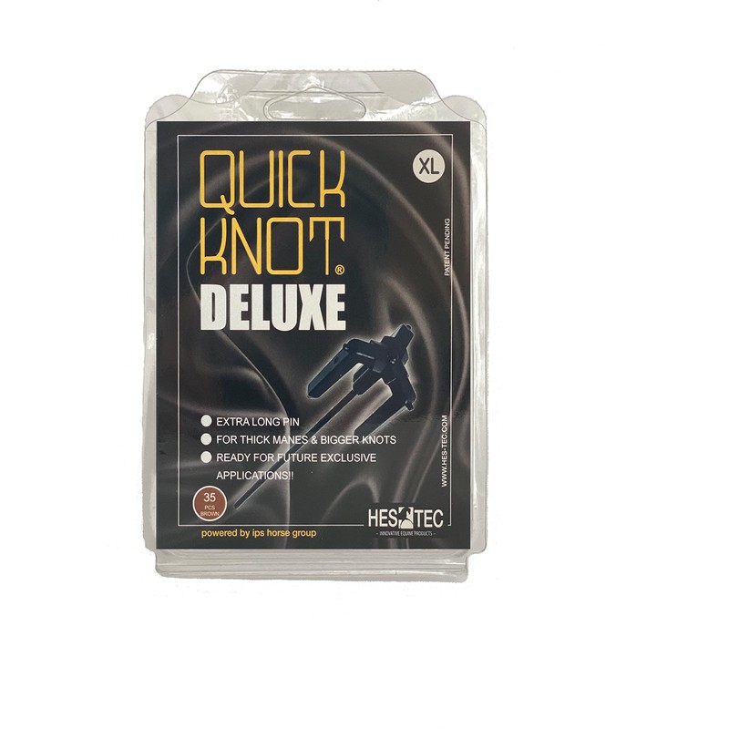 Quick Knot® Deluxe Mane Clip for Horses, Suitable for Horses