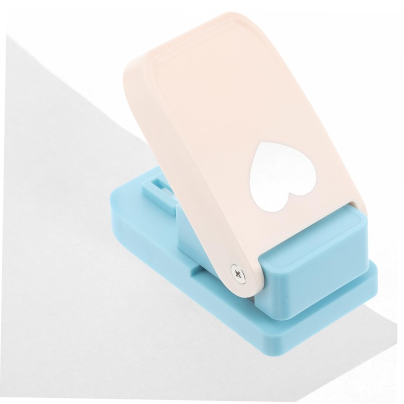 jojofuny Heart Hole Punch for Paper Crafts Portable Craft Tool