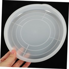 HAKIDZEL 3pcs Kitchen Mixing Bowl Lids Bowl Lid Set for Serving Plastic Covers Overflow Protection