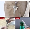 Sanrenmu Keychain EDC Multi Tools Kit with Nail Puller Bottle
