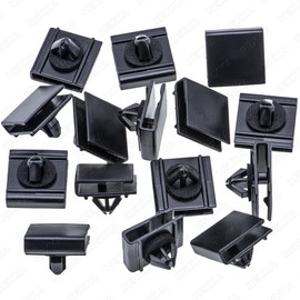 Rexka 15pcs Rocker Moulding Clip with Sealer for Chrysler 6509288AA Dodge Ram C/V, Grand Caravan, Town & Country