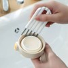 TIKA 2 Pcs Bendable Bottle Cap Brush Cleaner Set -