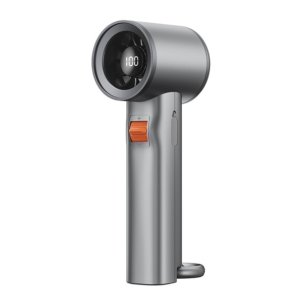 JFStene Portable Handheld Fan Turbo,Personal Hand Fan with Metal Body,1-100