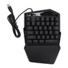One Handed Gaming Keyboard USB Wired RGB Backlit 35 Keys