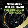 AlloyGator Orange Rim Protector for Car Wheels (Fits 12-24" Wheel