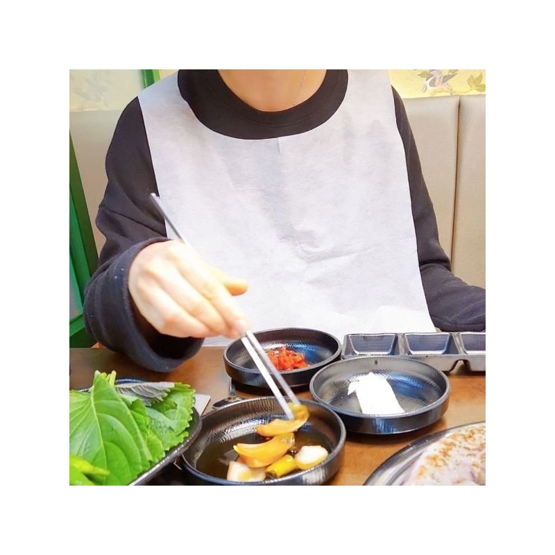 [Altipia] 100 disposable aprons for customers at meat restaurants and
