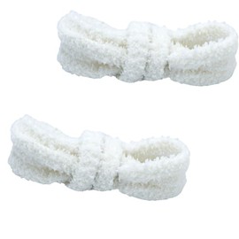 Apoukmty 1 Pcs Puffy ShoeLaces Flat Fuzzy Shoe Laces For Sneakers Shoe Decoration (beige)