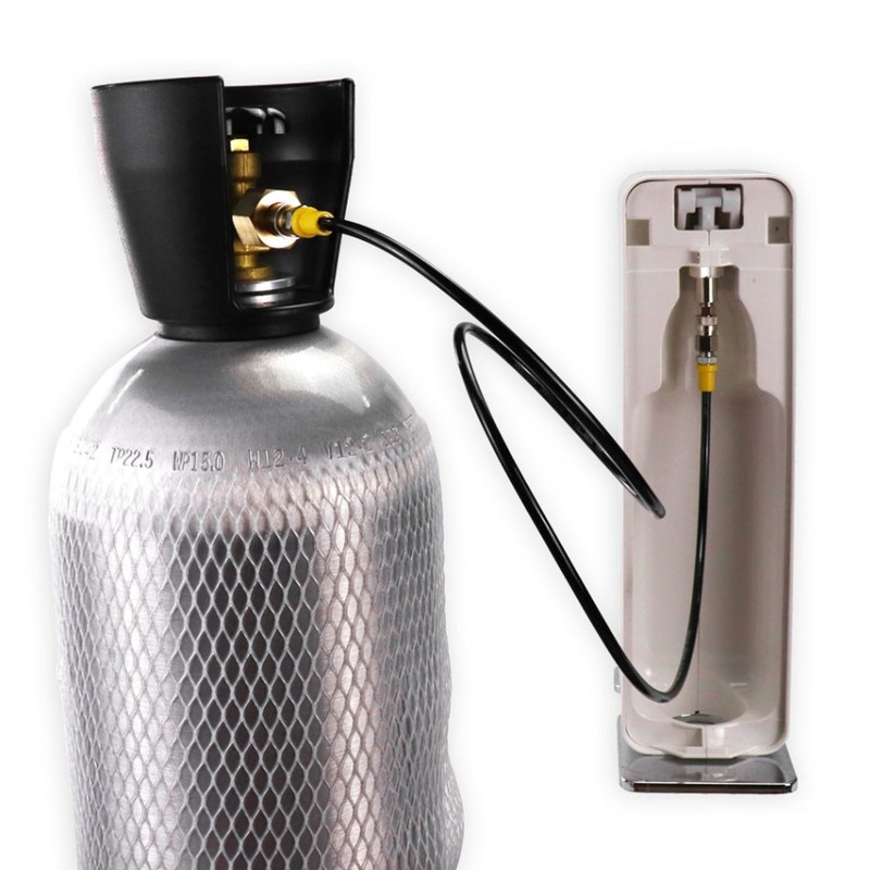 G5/8-14 CO2 Universal External Hose Adapter 1.5 m Soda Black