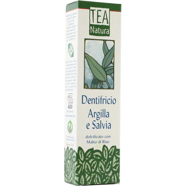 TEA Natura Toothpaste with Clay and Sage, 75 ml