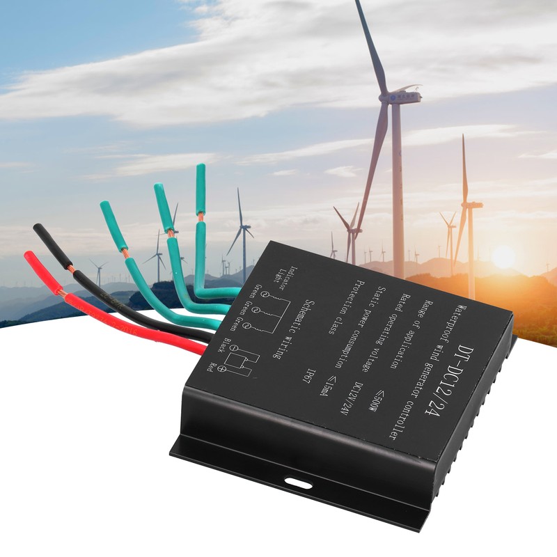 FO5-12/24V 500W Wind Turbine Generator Controller Waterproof Battery Charging Regulator