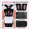 LibertyMove Posture Corrector for Women, Adjustable Upper Back Brace with