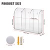 Remote Control Holder, Acrylic Wall Mounted Remote Control Holder Organizer