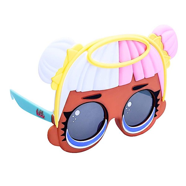 Sun-Staches Officially Licensed LOL Surprise Sugar, Instant Costume Characters Sunglasses, Party Favor Shades UV, Multi, One Size (SG3566)
