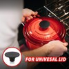 Uenhoy 4 Pcs Dutch Oven Knob Bakelite Pan Pot Lid