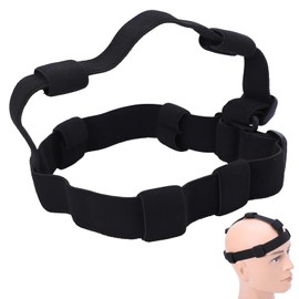 banjiabb Headband for Torch, Adjustable Headband, Head Light Band, Nylon Head Strap Band, Torch Head Strap, Head Torch Head Strap for Outdoor Camping Hiking Fishing