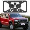 License Plate Holder Front Bumper Mount Bracket Compatible with Nissan