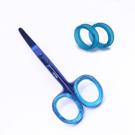 AFTREN Professionelle Baby-Nagelschere, Sicherheits-Nagelknipser für Kinder, Nagelhautschere aus Edelstahl, Nagelpflegewerkzeug für Kinder, 11,4 cm, Blau