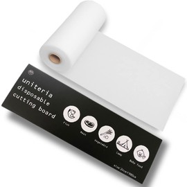 Uniteria Disposable Cutting Board Sheets, 32.8 ft (10 m), Premium, Thick, Outdoor, Tear Resistant, Refill, Cupboard Sheet, Multi-Use