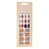 ZINIPIN FA00284 Just Stick Foot Nail Seal, Smoky Brown