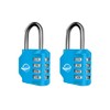 SISAV 4 Digit Combination Lock,Gym Padlock,Outdoor Combination Padlock,Suitable for School