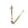 binifiMux 10-Pack M8x110mm Half Thread Furniture Barrel Screws Bolt Nuts