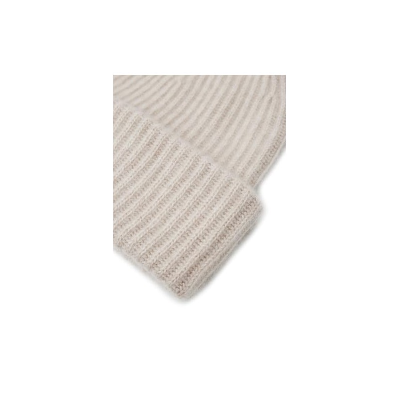Style & Republic Men's Cashmere Chunky Beanie - 100% Cashmere,
