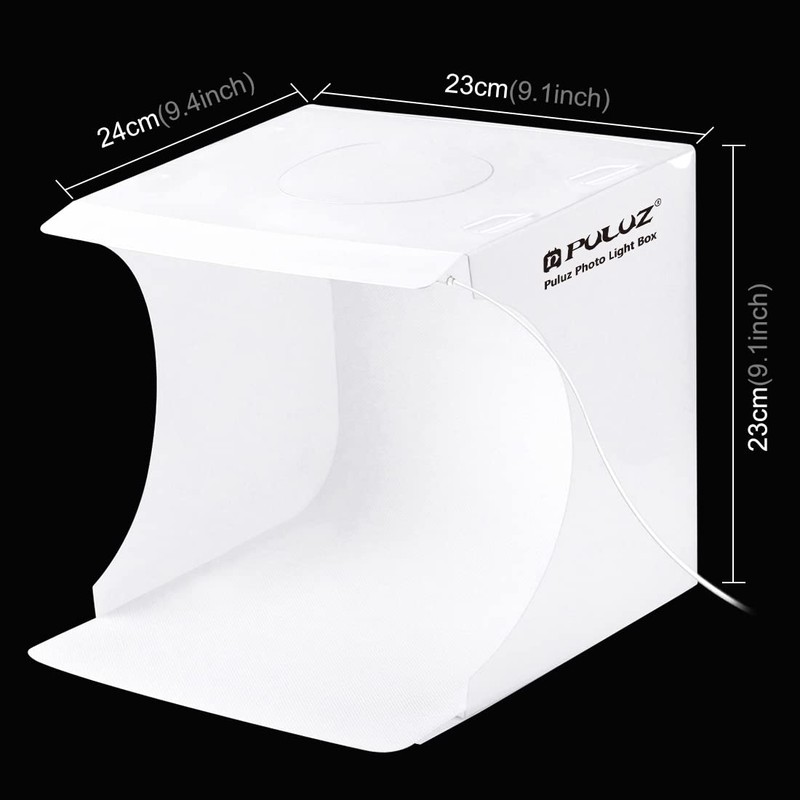 PULUZ 7.9 inches (20 cm) Photography Box, Foldable Portable Accessories