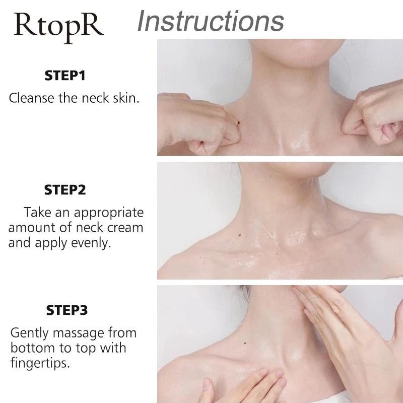 Rtopr Neck Firming Cream Anti Wrinkle Repair Elasticity Lifting Reversal