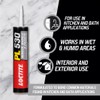 Loctite PL530 Mirror, Marble and Granite Construction Adhesive, Light Tan,